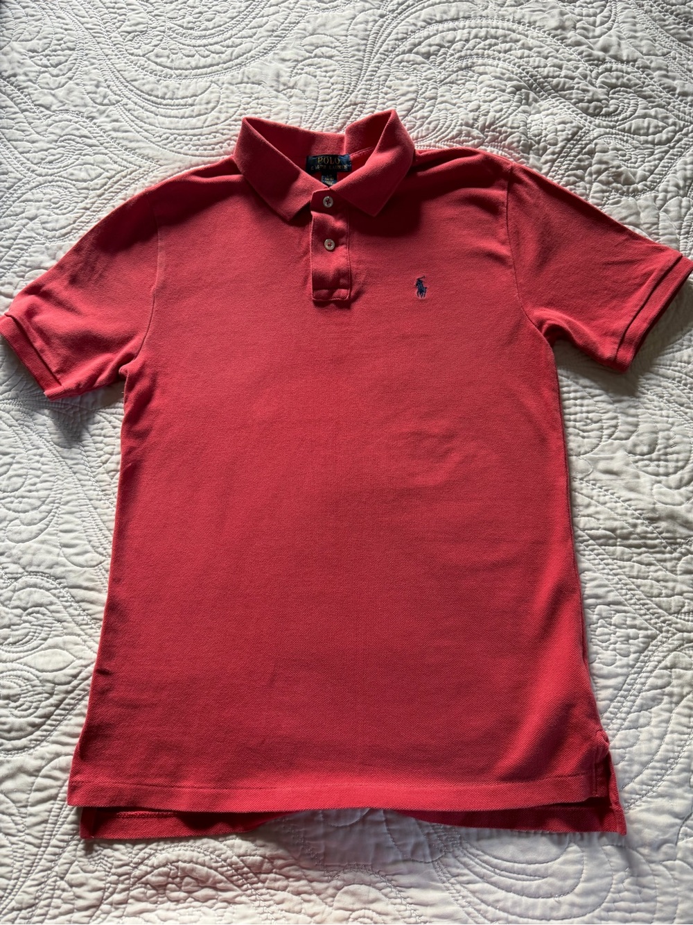 Polo by Ralph Lauren Boys' Salmon Short-Sleeve Polo Shirt